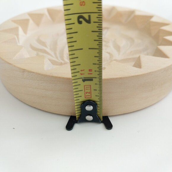 Vintage Handmade J & I Crichton Kirriemuir Scotland Wood Shortbread Cookie Molds - Picture 11 of 11